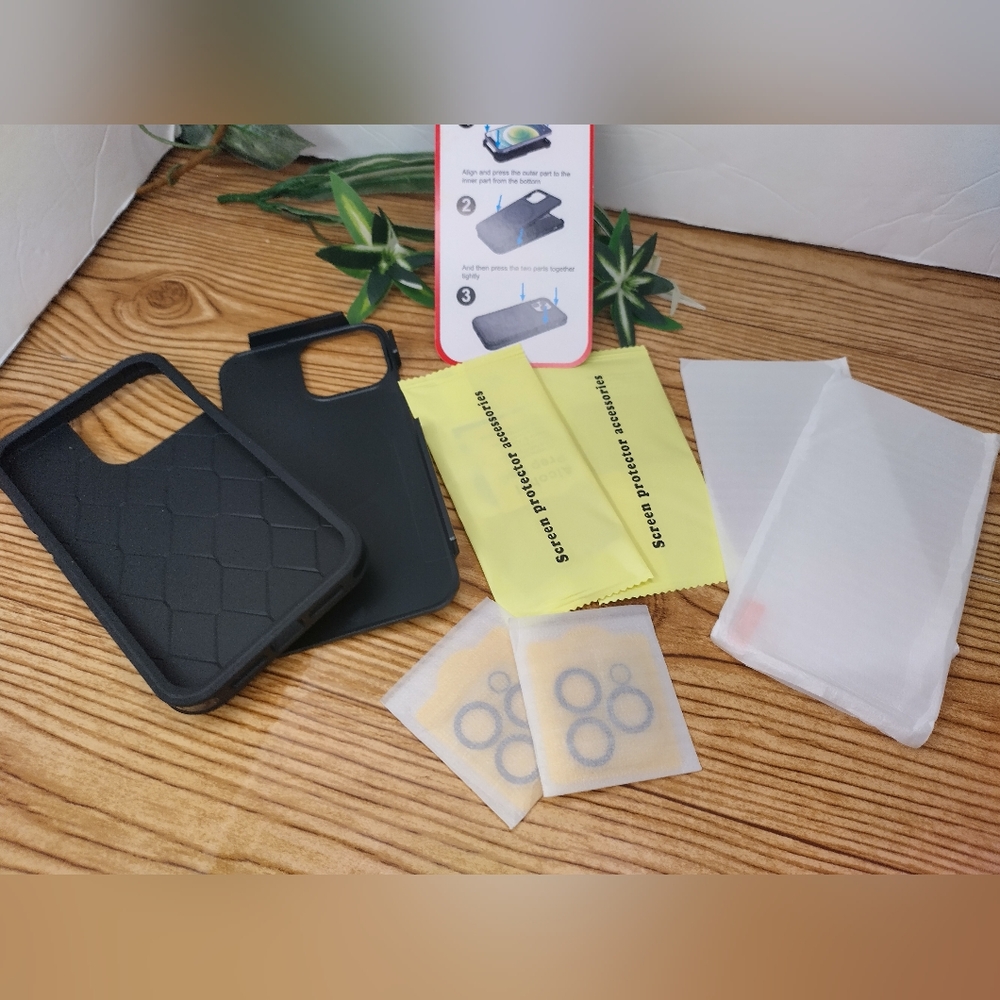 Spidercase Designed For iPhone 13 Pro Max Full Body Protection Black